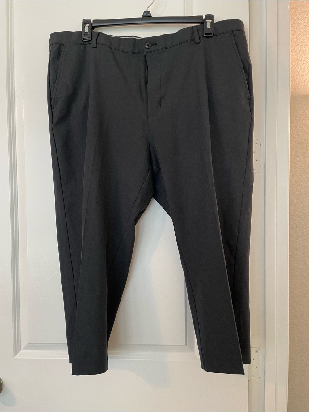 Greg Norman Collection Black Men's Dress Pants - Tailored Straight Fit